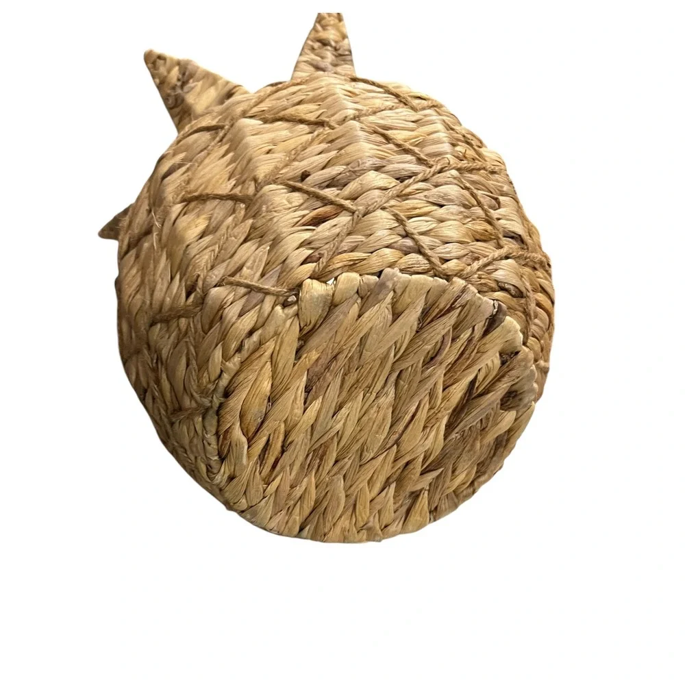 Natural Woven Seagrass Pineapple Basket Decorative Tropical Boho Home Decor 16
